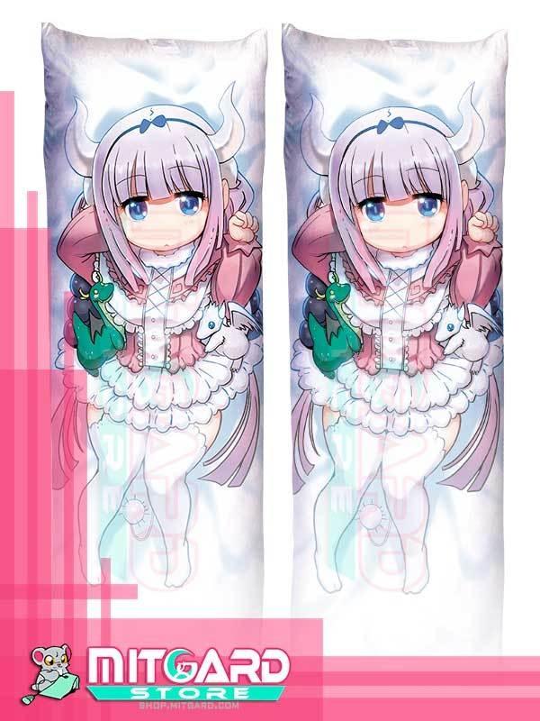 KOBAYASHI-SAN CHI NO MAID DRAGON Kanna Body pillow case dakimakura - 50cmx150cm / Velvet / 2 Sides Printed - 1